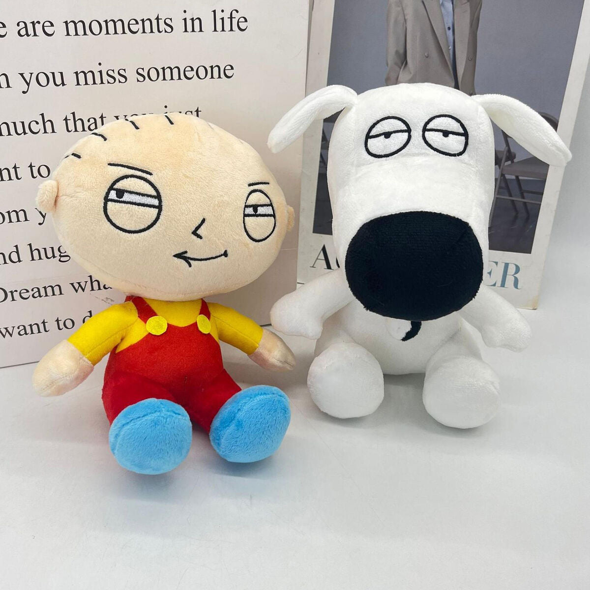 Family Guy Stewie & Brian Plushie