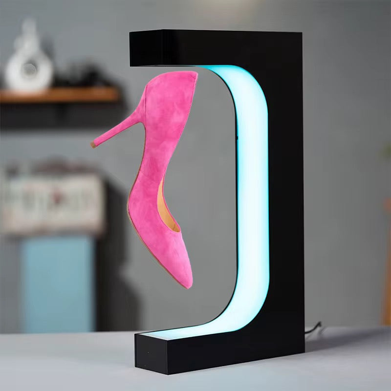Magnetic Levitating / Floating LED Shoe Display