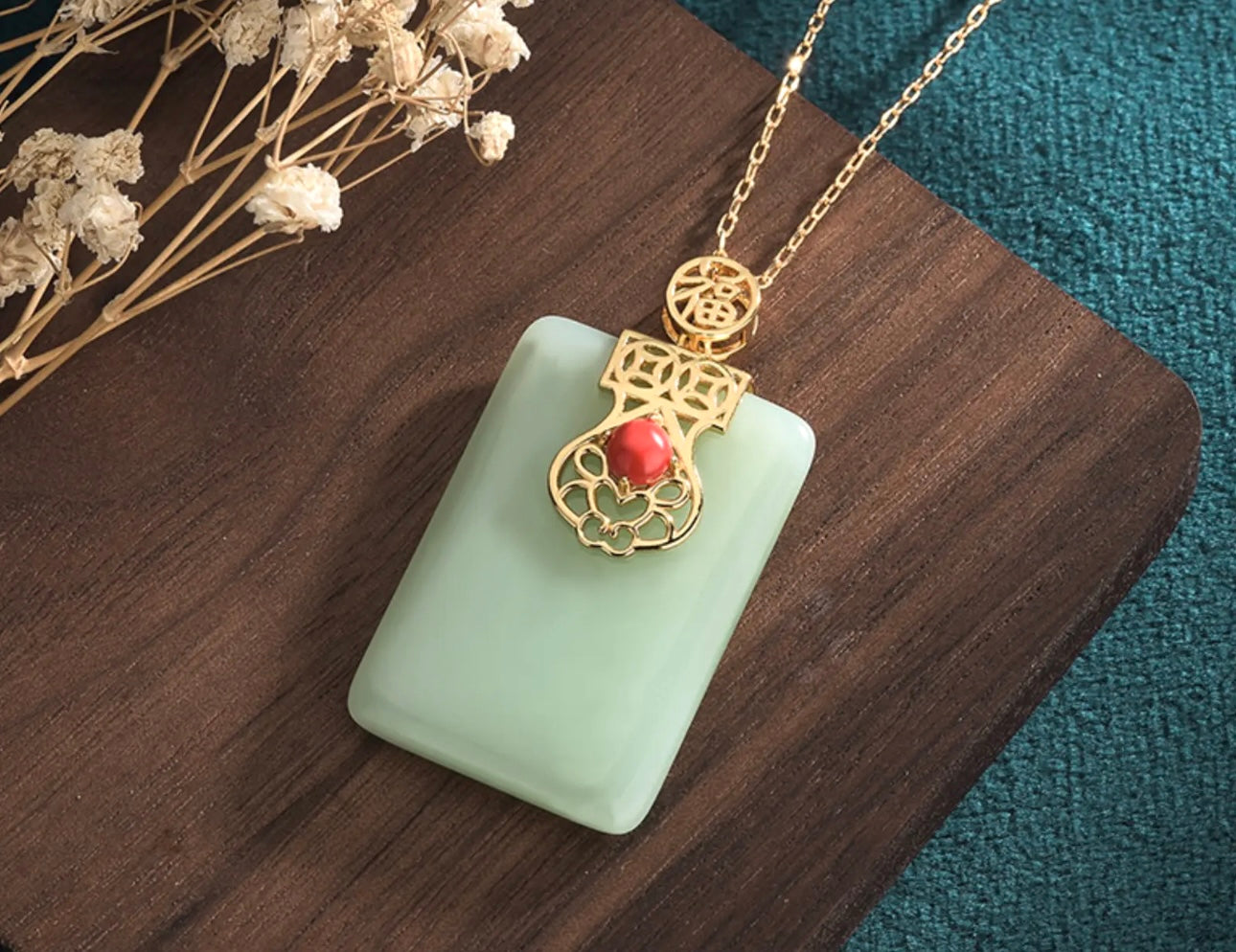 Hetian Jade Necklace