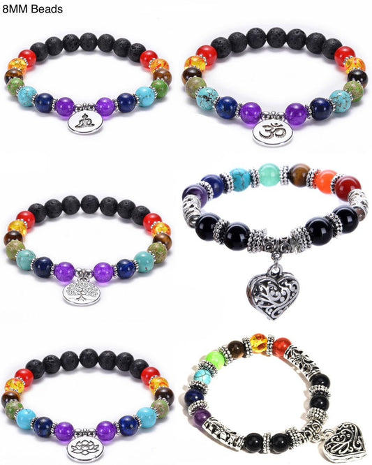 7 Chakra Meditation Bracelets