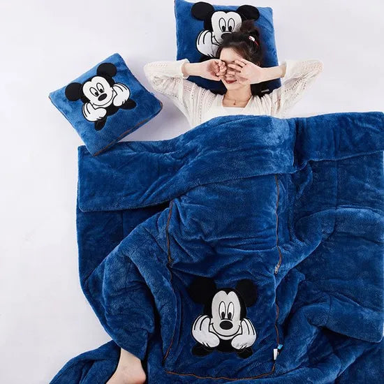Disney Mickey Mouse Multipurpose Pillow-Blanket