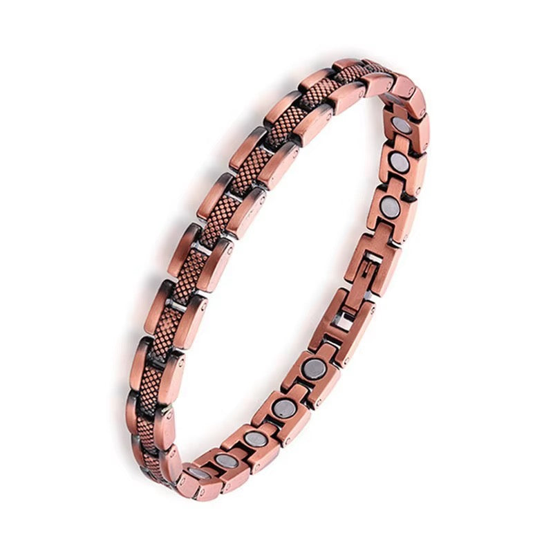 Ultra Strength Pure Copper Magnetic Anklet (99.99% Copper)