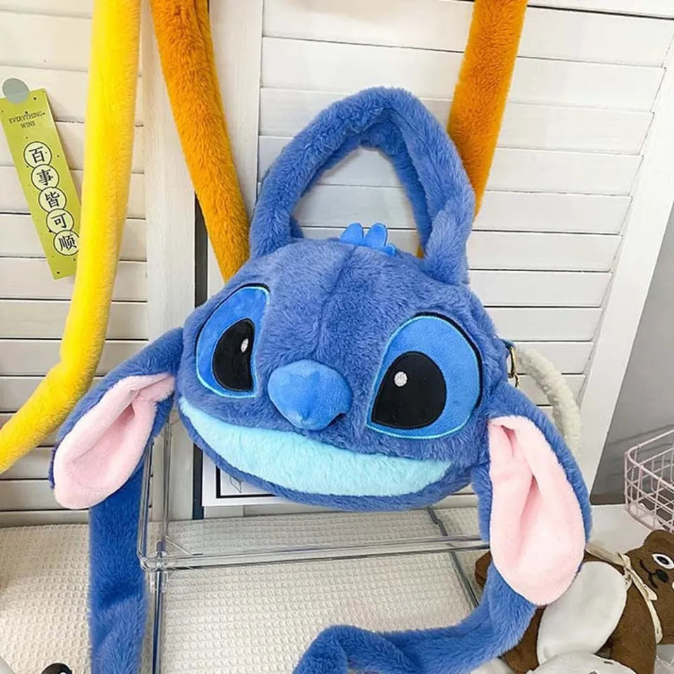 Disney Plush Stitch Mini Travel Kids Side Bag