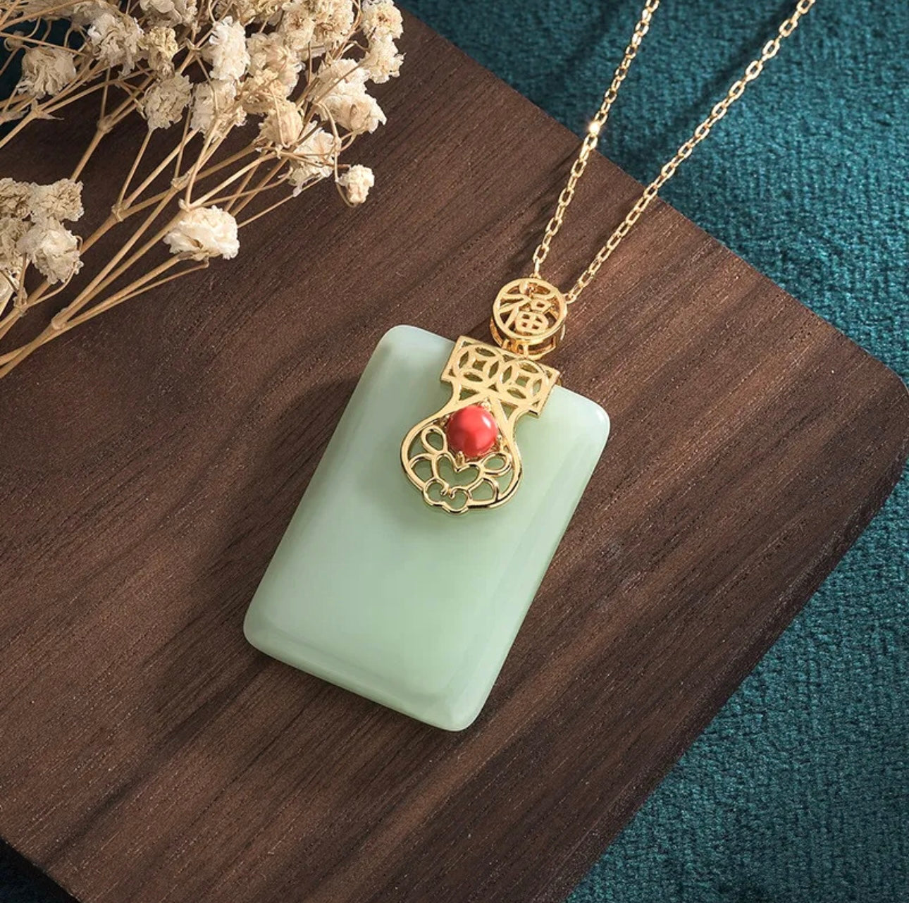 Hetian Jade Necklace