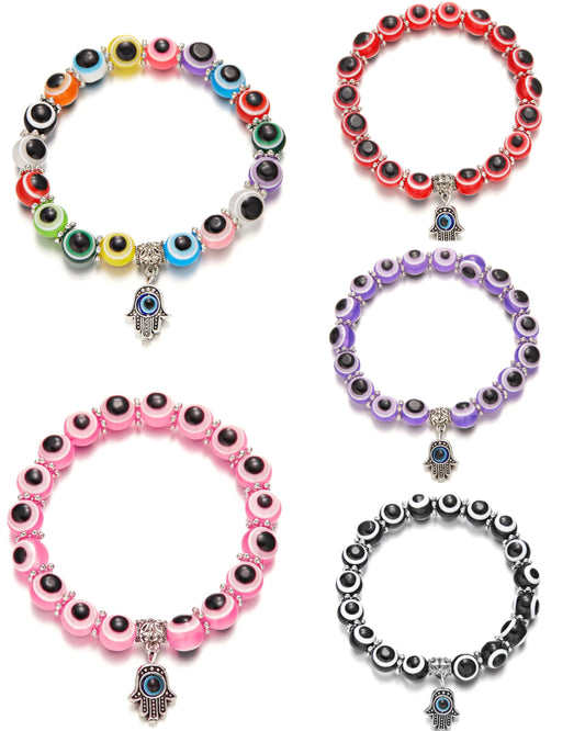 Evil Eye Bracelets (10mm)