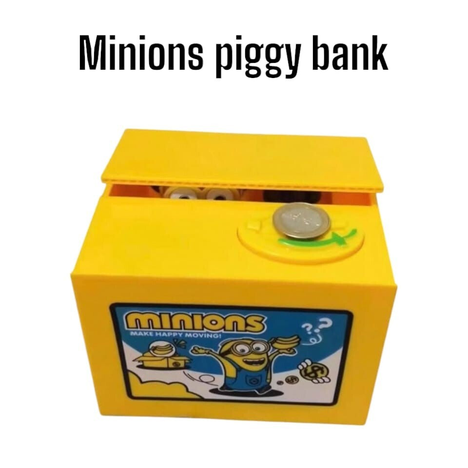 Despicable Me Minions Electric Piggy Bank - Money Box