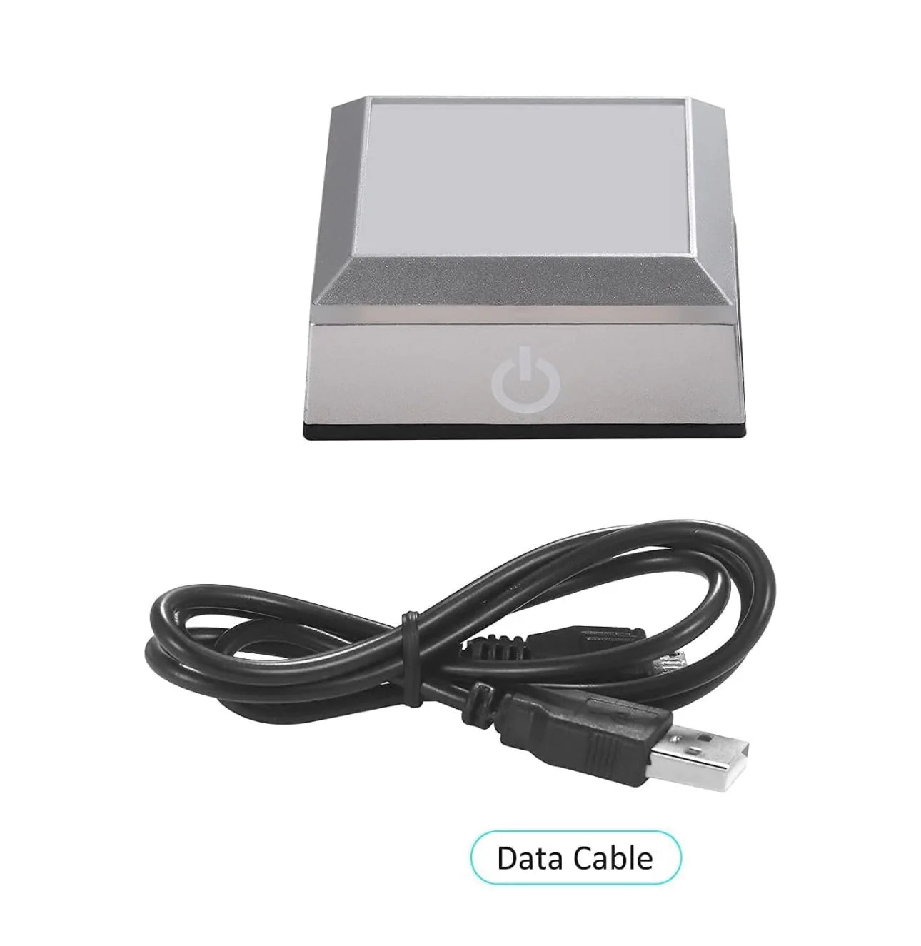 K9 Glass Crystal 3D Laser Engraved Hindu God Lamp (Lord Ganesh)