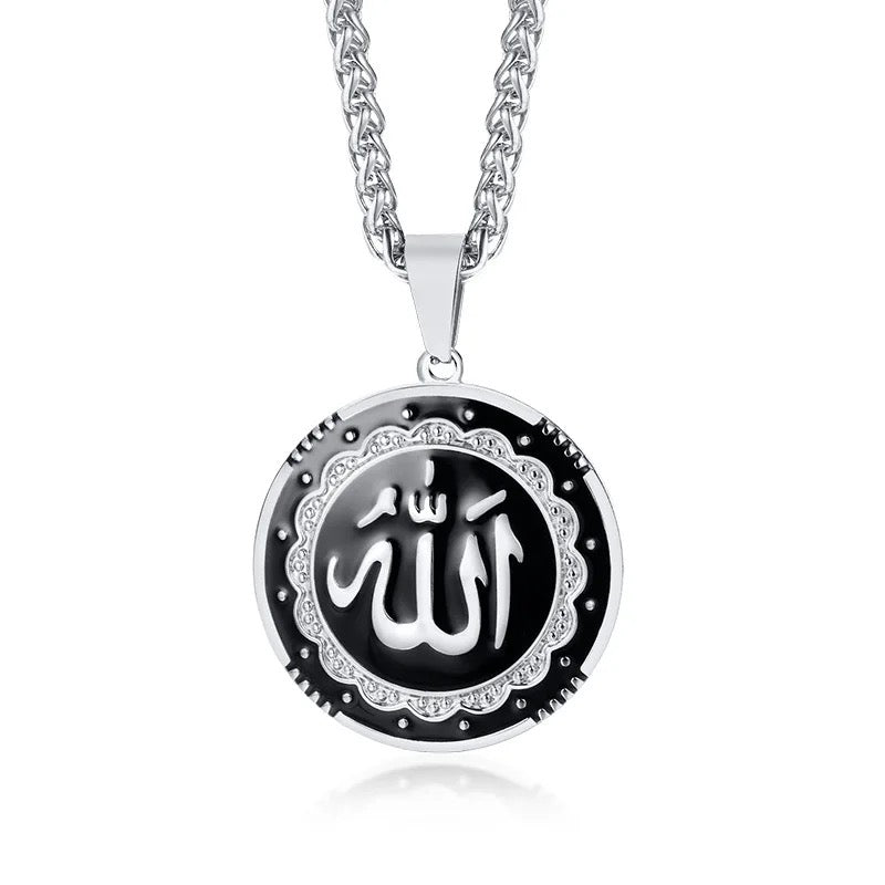 Stainless Steel “Allah” Islamic Gods Names Necklace