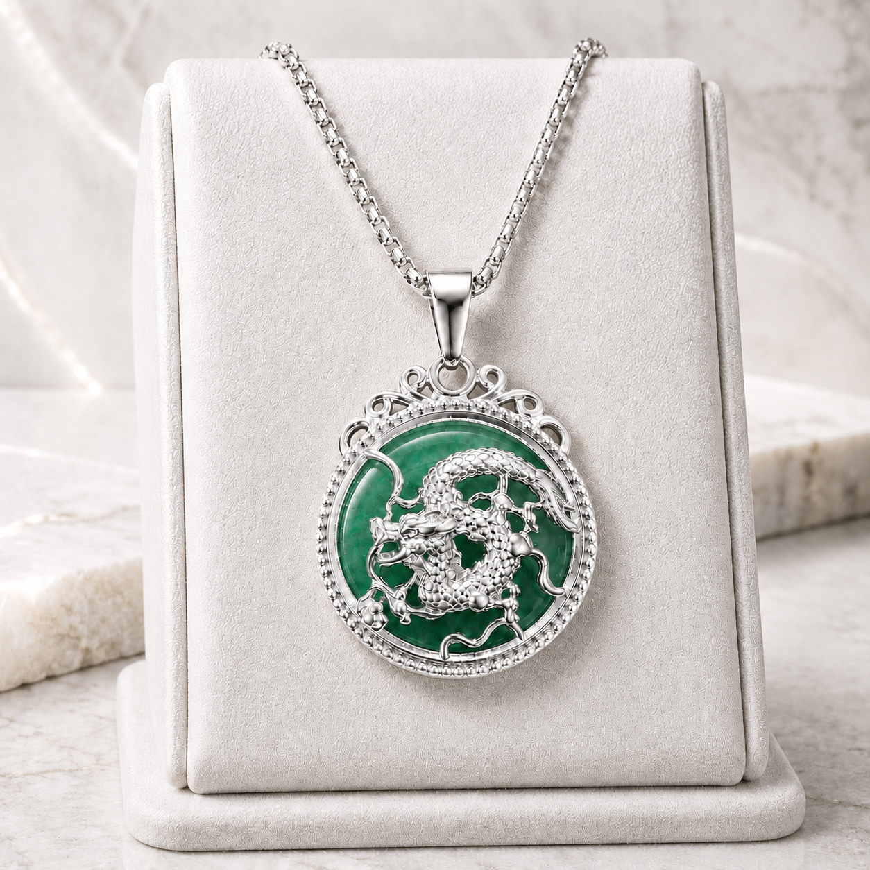 Dragon Jade Necklace