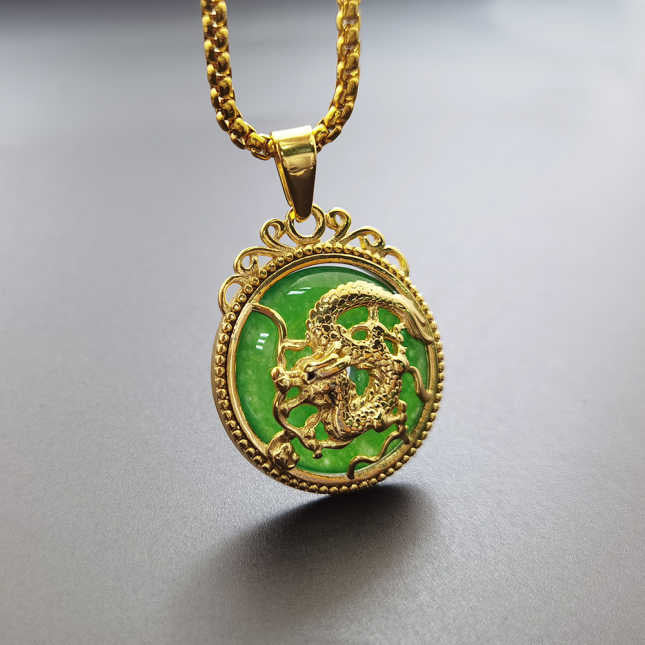 Dragon Jade Necklace