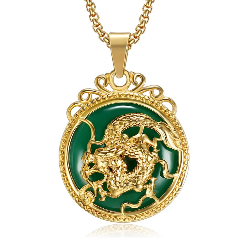 Dragon Jade Necklace