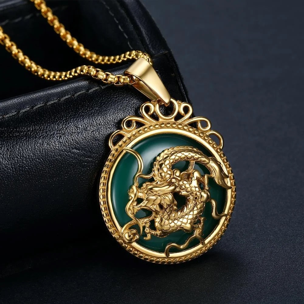 Dragon Jade Necklace