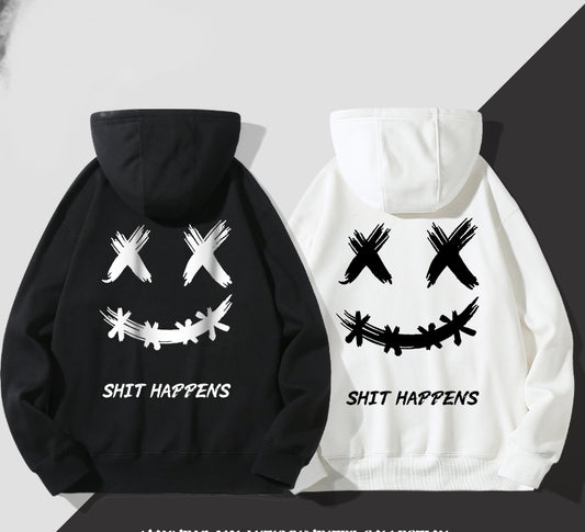 “Sh!t Happens” Trending Ghost Face Hoodie