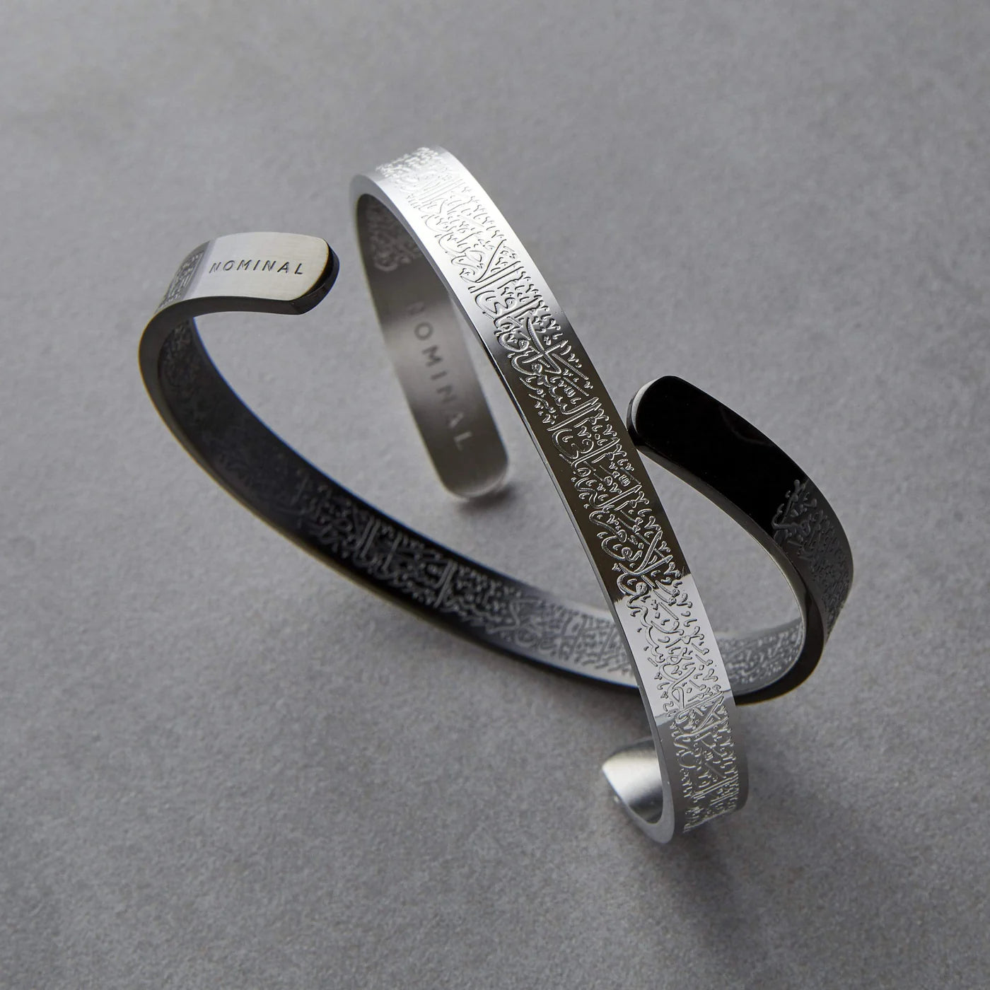 Ayatul Kursi Stainless Steel Islamic Cuff Bracelet