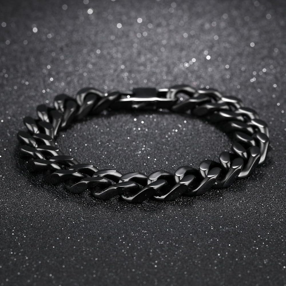 High Quality Thick Stainless Steel Cuban Bracelets (10mm)