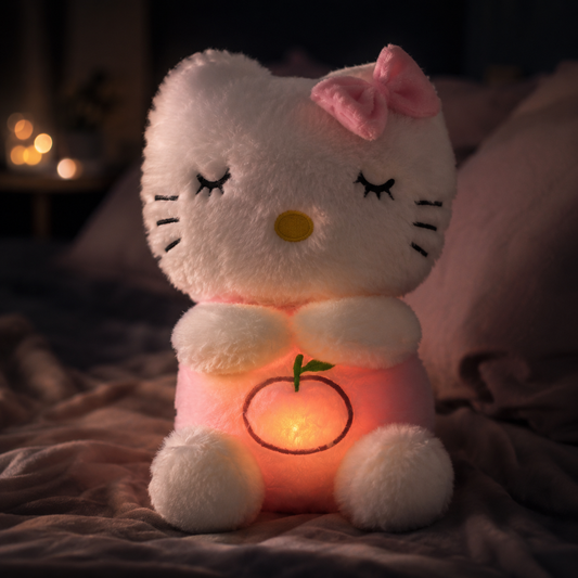 Hello Kitty Breathing Plushie with Soft Music