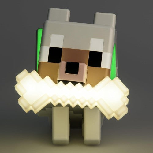 Paladone Minecraft Wolf GloBuddies colour-changing LED light, product photo 7