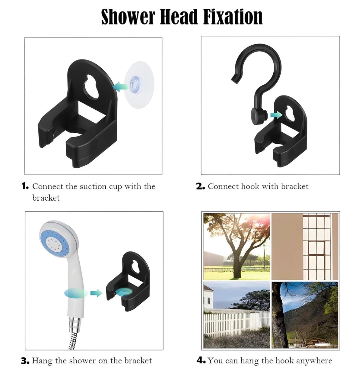 Portable rechargeable electric shower pump complete kit